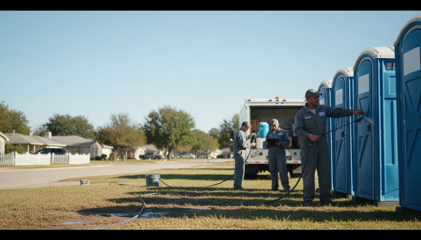 Long-Term Portable Toilet Rental in Garden City, AL near me